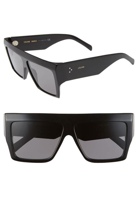 celine 60mm flat top sunglasses